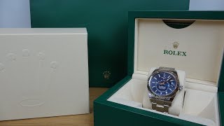 4K Review: Rolex Sky-Dweller 326934 Unboxing