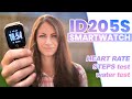 Id205s smart watch things to know  accuracy test  complete beginners guide