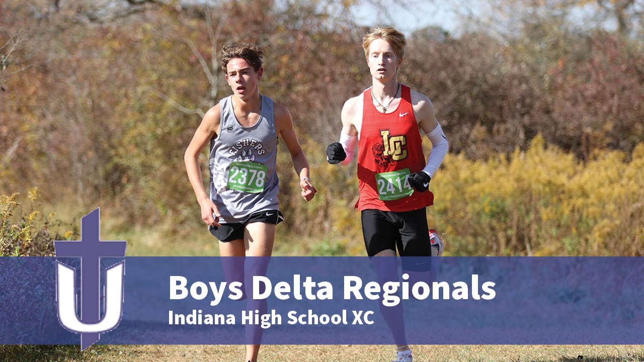 Indiana High School XC Delta Regionals Boys 2022 Sam Quagliaroli