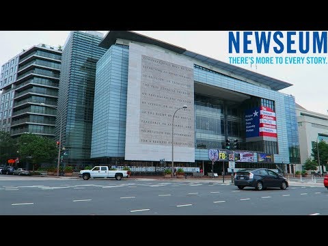 Видео: Посещение Newseum в Вашингтоне, округ Колумбия