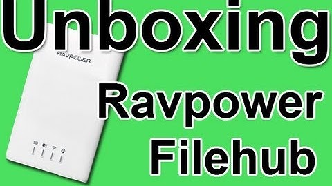 Unboxing & First Look Of The Ravpower 4-In-1 Filehub