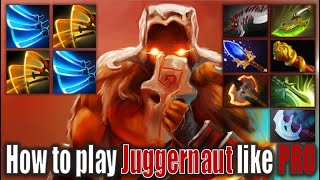 How to play Juggernaut Like PRO, Slash and Slash!!! - [Pos1] |Dota 2 Ultra Graphics 4K UHD 24 Kills