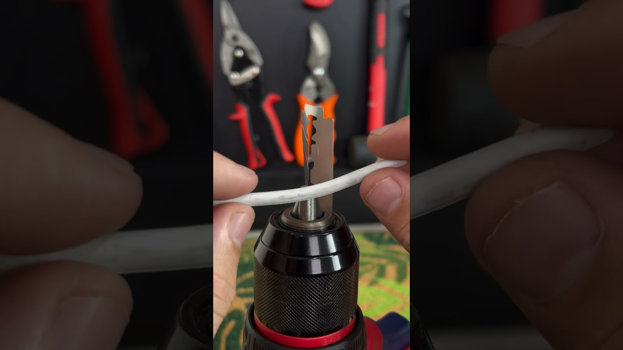 The true skill of a razor bladeClean, precise cut 