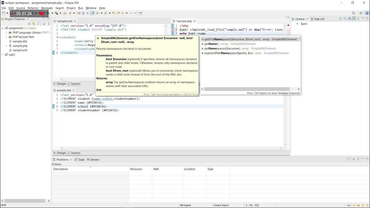 Node xml. Node xml