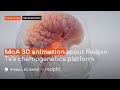 CASE STUDY. Mechanism of Action animation about Redpin Tx&#39;s (acquired by Kriya Therapeutics) che...