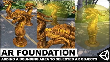 AR Foundation with Unity3d - Adding A Bounding Area To Selected AR Placement Objects