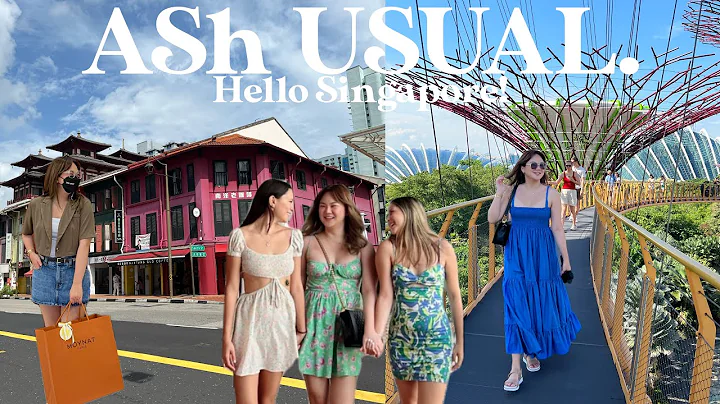 #AShUSUAL: FLYING TO SINGAPORE, SHOPPING, CRAZY RI...