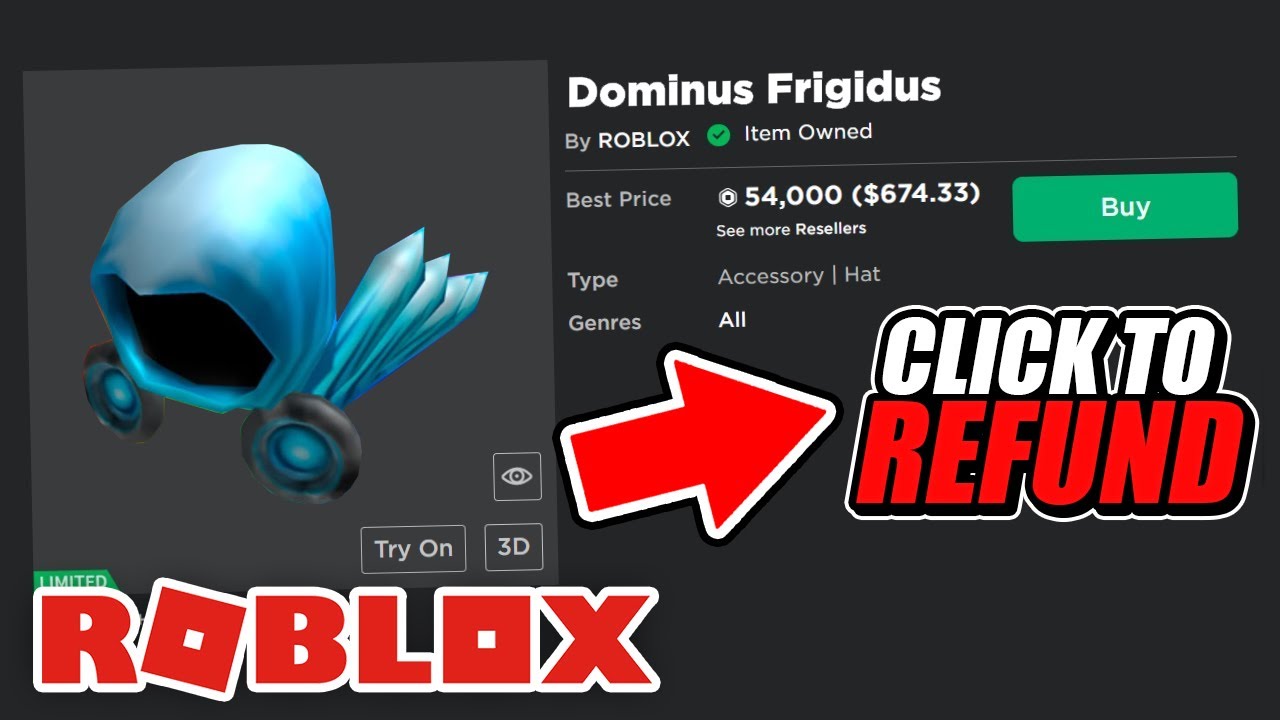 How To Refund Items in Roblox | #roblox #robloxkey #robloxrefund - YouTube