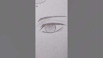 How to draw Giyuu Tomioka eye 👀💙🌊 #art #animedrawing #eyes