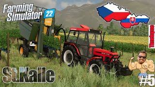 Harvesting grape wine | St.Kalle | Farming Simulator 22 | THEKOUBIC | #05