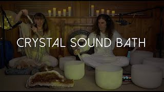 10Hr Crystal Sound Bath - Healing Music For Relaxation Meditation Yoga Sleep And More
