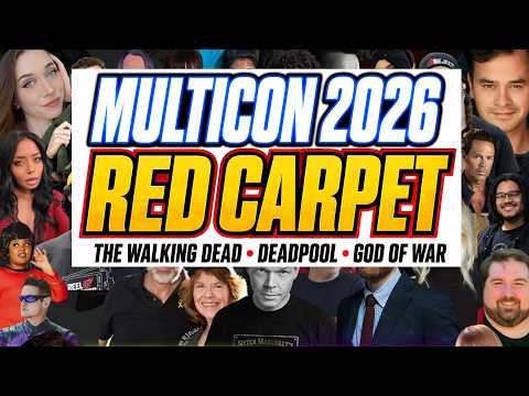 MultiCon 2026 Red Carpet Interviews | The Walking Dead, Deadpool, God of War & More