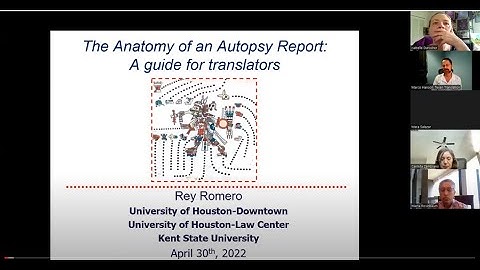 The Anatomy of an Autopsy Report: A Guide for Translators