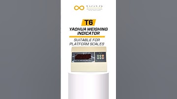 Upgrade Your Platform Scales with the T6 Yaohua Weighing Indicator! ⚖️ #platformscales #loadcells