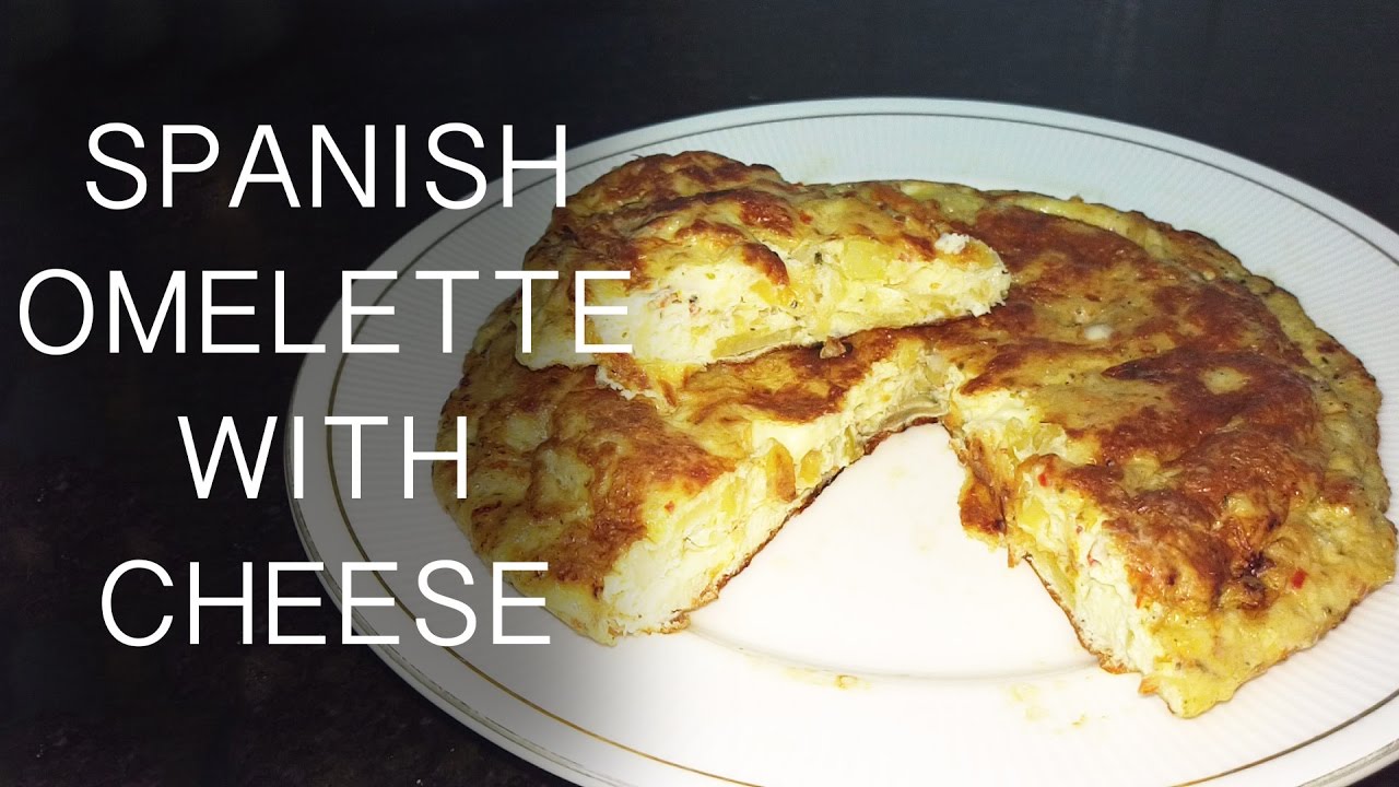 Spanish Omelette with Cheese Spanish Omelette with Italian Touch in