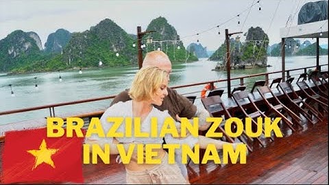 Dominik & Monika Zouk Improvisation | Ha Long Bay, Vietnam | #zouk #halongbay