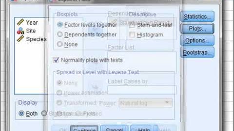 Transforming for normality