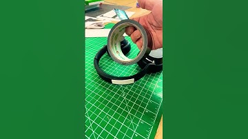 Easily #fix #headphone: Super Glue, tape, & plastic sheet from any container lid. Watch now!