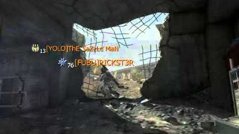 WTF? Throwing knife kill MW3