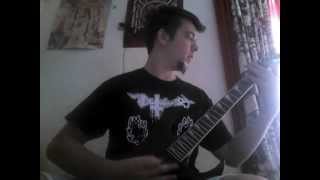 Anthrax -Caught in a mosh(guitar cover)