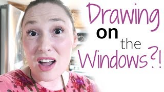 The Kids are Drawing on the Windows?!