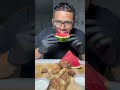 Korean fried chicken mukbang #asmr #mukbang #korean #crunchy #fyp