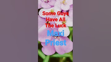 Thumbnail of Some Guys Have All The Luck #reggae #maxipriest