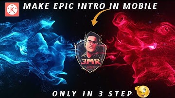 How to Make Text Reveal Animation Intro in Kinemaster | How to Make intro in Kinemaster
