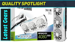 Reviewzotac 4080 Super Trinity Oc White The Coolest & Best Looking Gpu?
