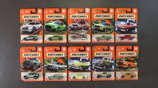 My top 10 Matchbox cars from 2023