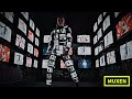 MUXEN Cyberpunk Melodic Techno Dance Visual Plasma Broadcast July 2025 By Aixdio 