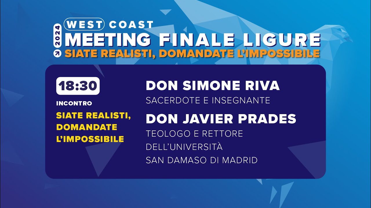 Don Simone Riva Siate realisti, domandate l’impossibile - YouTube