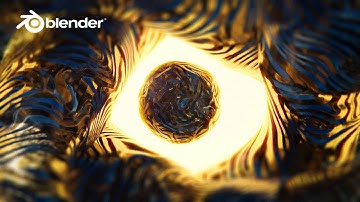 Creating Abstract Art in Blender very easily!