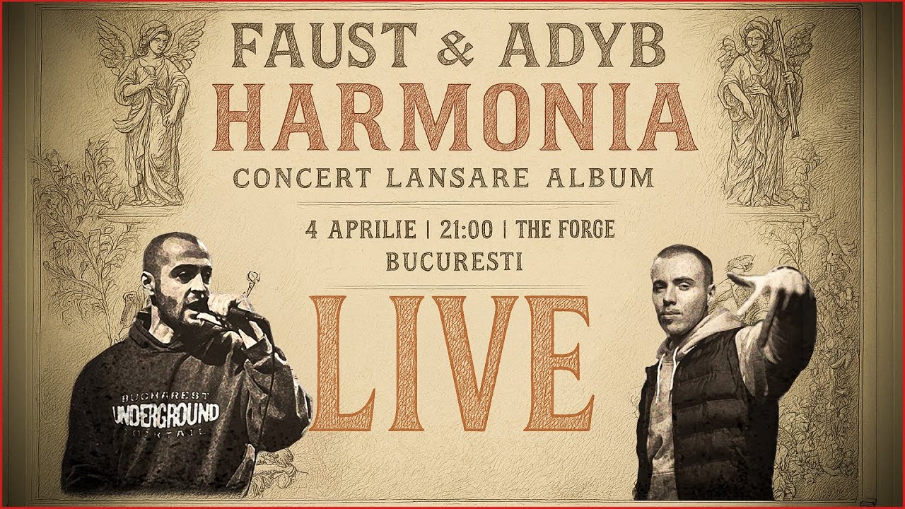 CONCERT LANSARE ALBUM - HARMONIA @ THE FORGE - BUCUREȘTI
