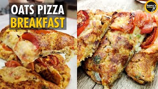 Oats Pizza Breakfast | Healthy Breakfast | Weight loss Recipe | Quick Breakfast Recipe