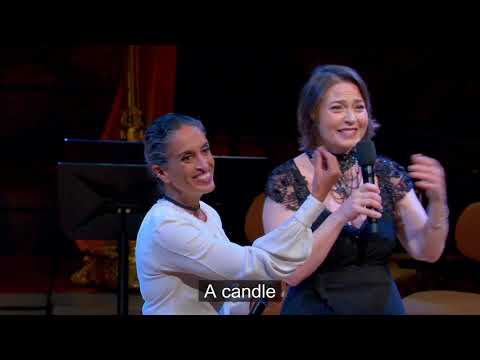 Noa and Mira Awad - Benefit concert ?Together for humanity? at the Berlin Philharmonic