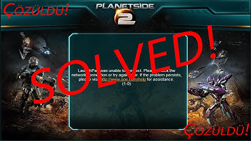 Planet Side2 "Launchpad was unable to connect" Problem