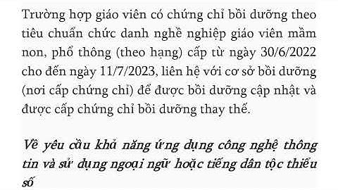 Công văn của bộ giáo dục về mầm non năm