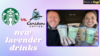 Floral FaceOff: Caribou vs Starbucks Lavender Coffee & Tea