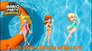 Super Mario Party Jamboree: Daisy, Peach, & Rosalina in Cage Catch