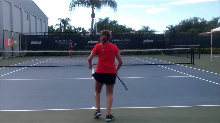 Regina Sanchez College Tennis Recruiting Video