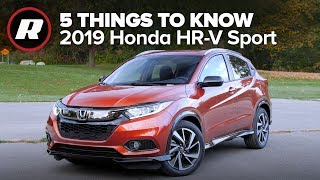 2019 Honda HR-V Sport: Five things you need to know image