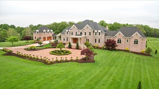 Luxurious mega mansion in Maryland worth $ 5,900,000. House tour.