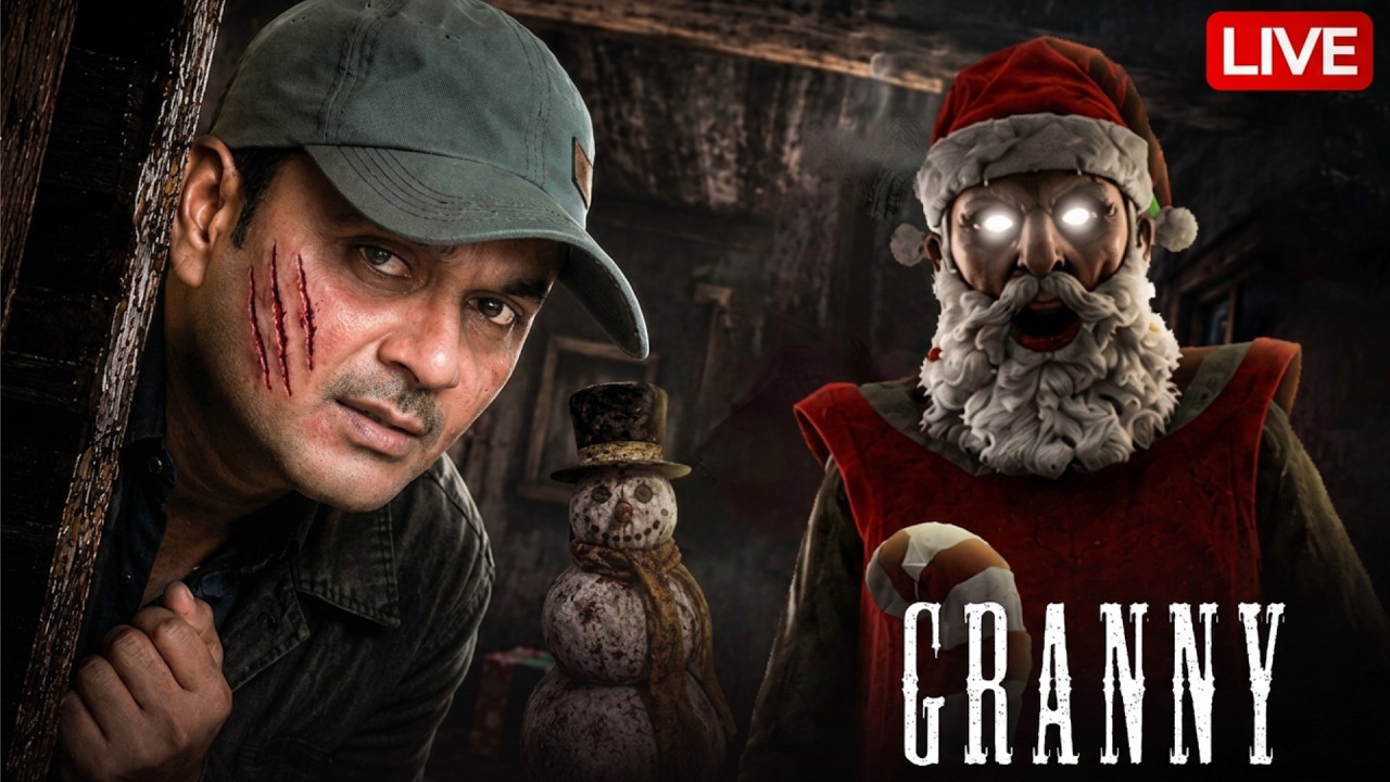 🔥Granny Live🔥Thriller🔥 |🔴Horror Gameplay🔴|⚡GujjuLio⚡#granny #grannygame #horror