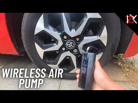 How To Use A Wireless Portable Air Pump - WINAIR Rechargeable Quick Tyre/Ball Pump