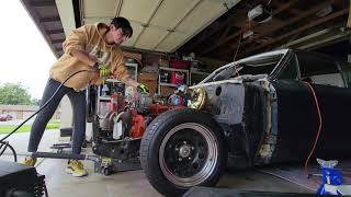 Ridetech Shockwaves on a 67 Chevelle