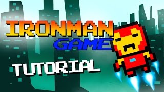 IRON MAN PIXEL GAME - TUTORIAL (Clickteam Fusion)