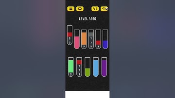 water sort puzzle level 4360