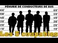 Pnurie de conducteurs de bus les 5 coupables  pisode 1