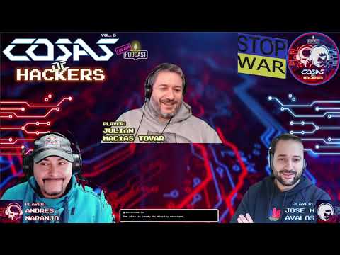 🔴T6 @CosasDeHackers 6x11 #CdH80 - Desinformación en la guerra de Ucrania y Rusia con Julián Macías